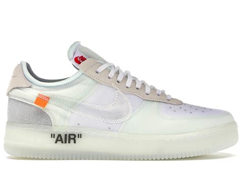 nike off white weiß|Nike af1 Off-White shoes.